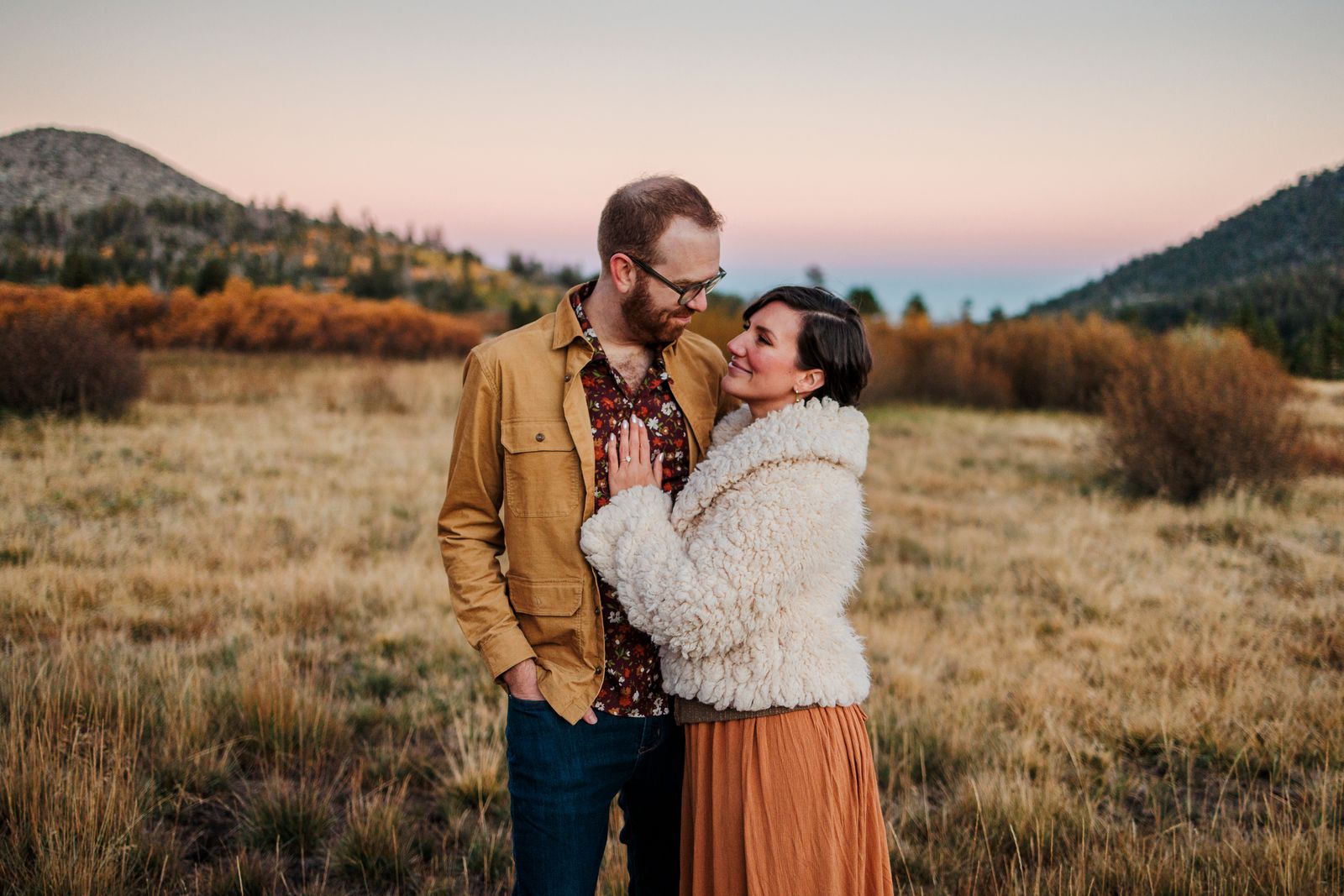 Chanelle & Colin engagement photo